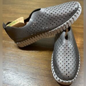 Ilse Jacobsen Size EU 37 US 6.5 Tulip Gun Metal Shoes